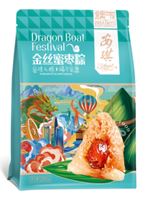 安琪金丝蜜枣粽
